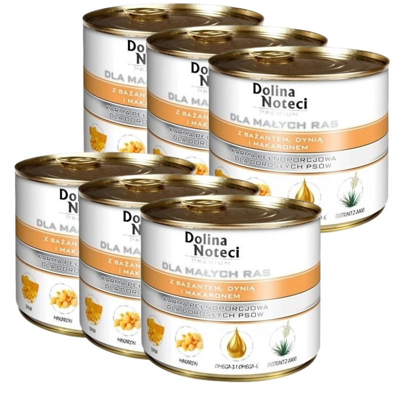 Dolina Noteci Premium bażant małe rasy 185 g × 6