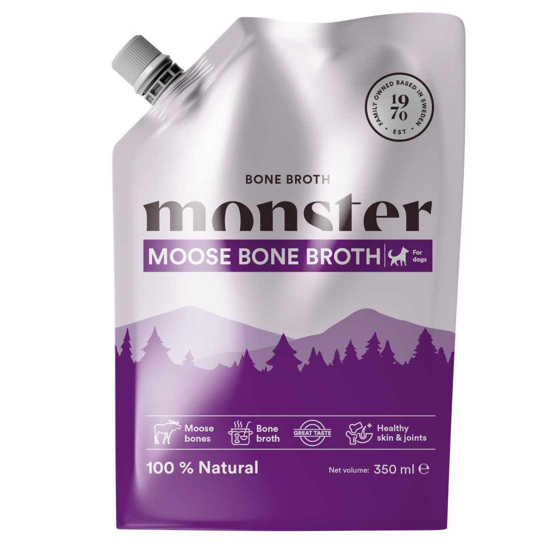 Monster Bone Broth łoś 350 g