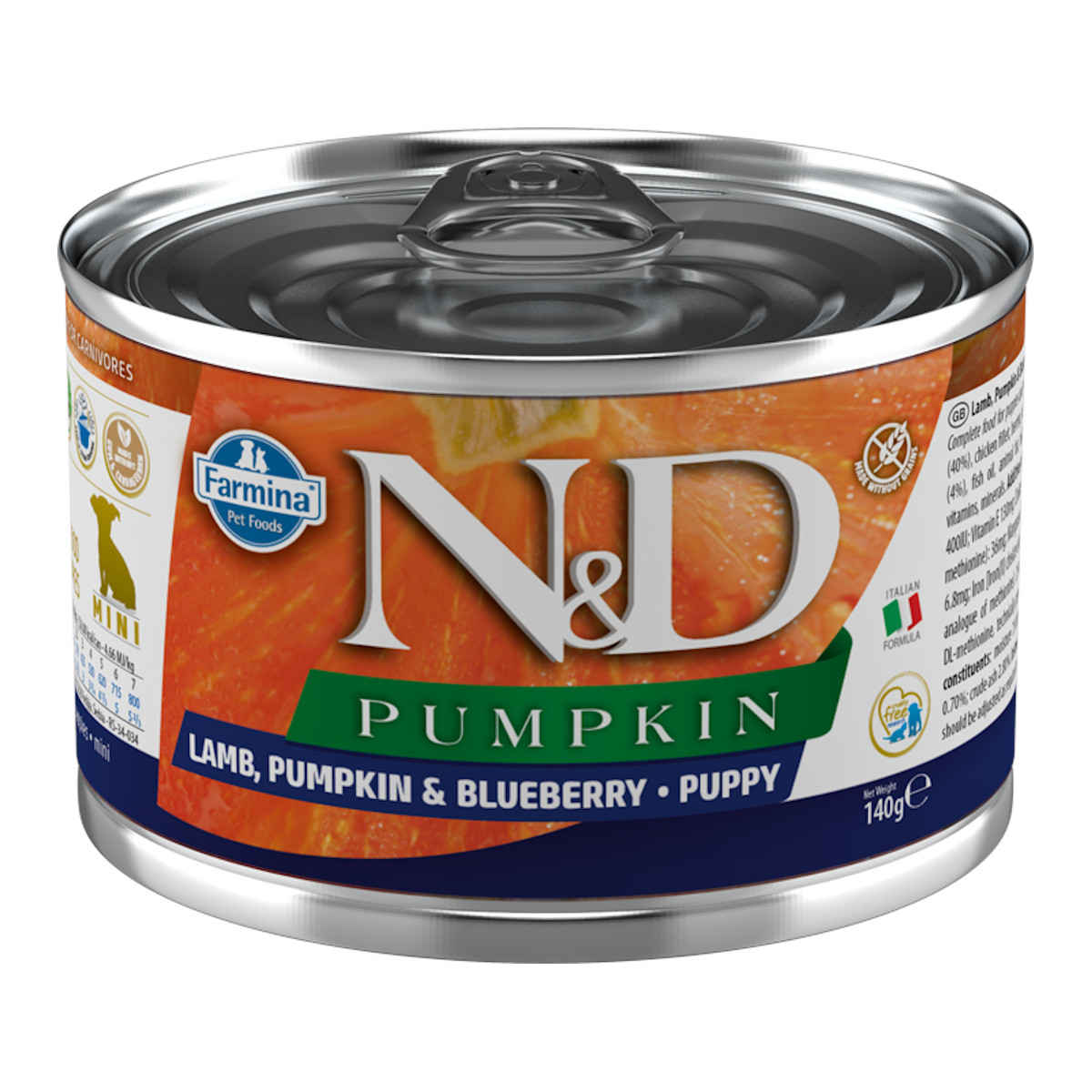 Farmina N&D Pumpkin jagnięcina puppy małe rasy 140 g