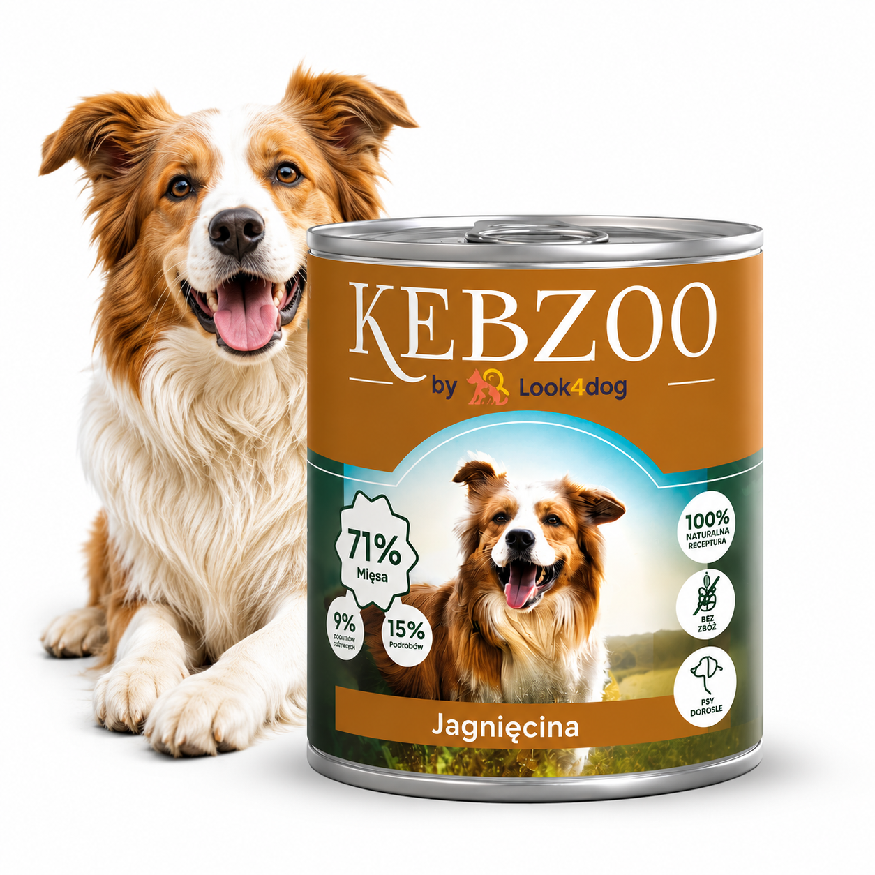 Kebzoo jagnięcina adult 400 g