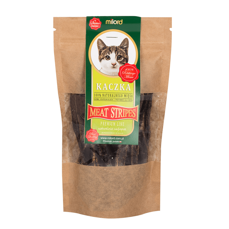 Milord Meat Stripes kaczka 40 g