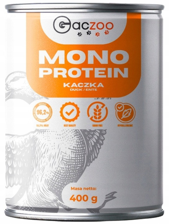 Gaczoo Mono Protein kaczka 400 g