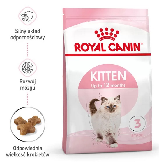 Royal Canin Feline Health Nutrition Digestive kurczak kitten 4 kg