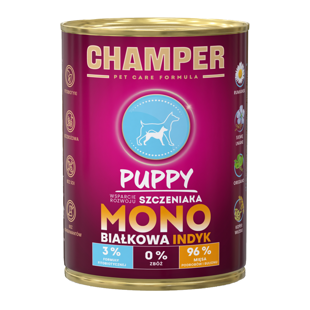 Champer Puppy indyk puppy 400 g