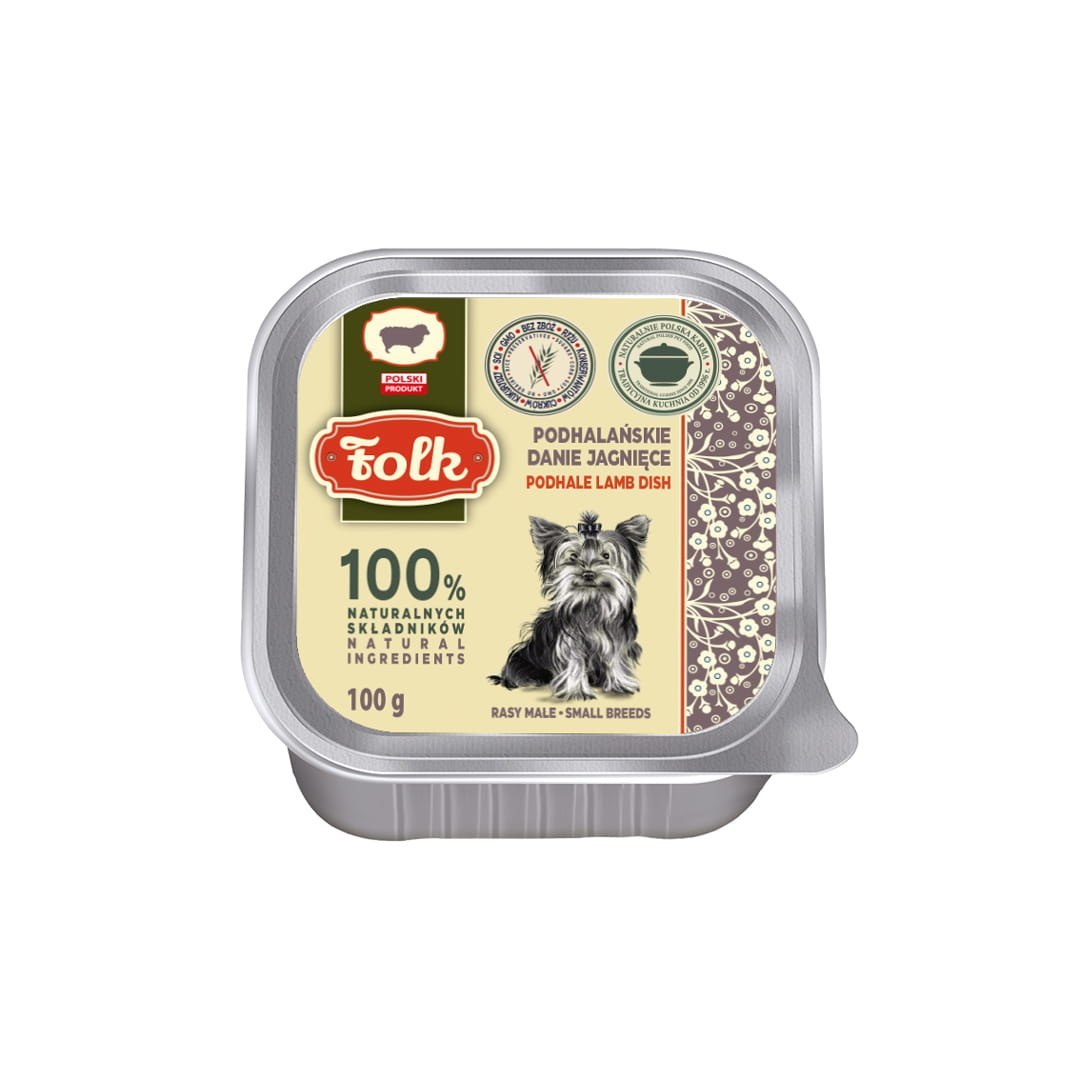 Folk Mini jagnięcina małe rasy 100 g