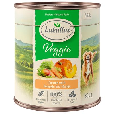 Lukullus Naturkost Veggie adult 800 g × 24