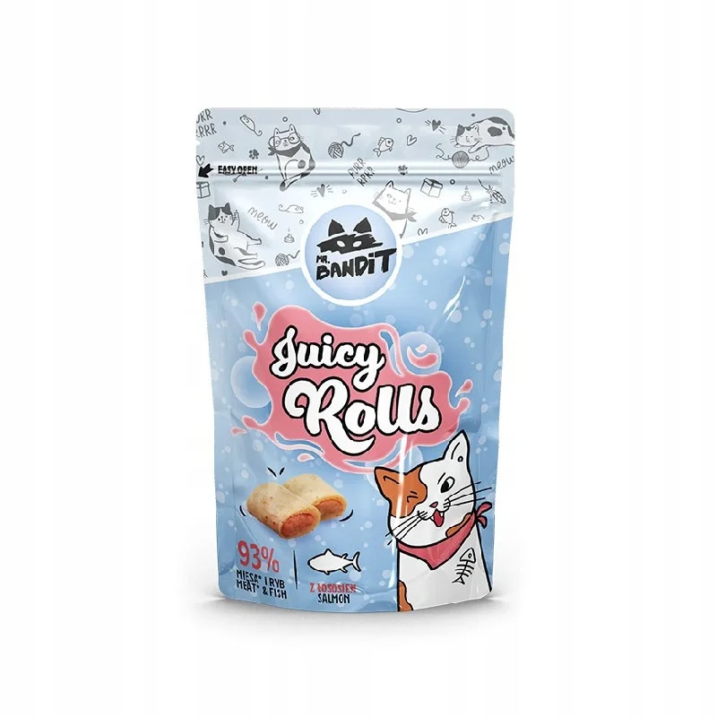Mr. Bandit Juicy Rolls łosoś 40 g