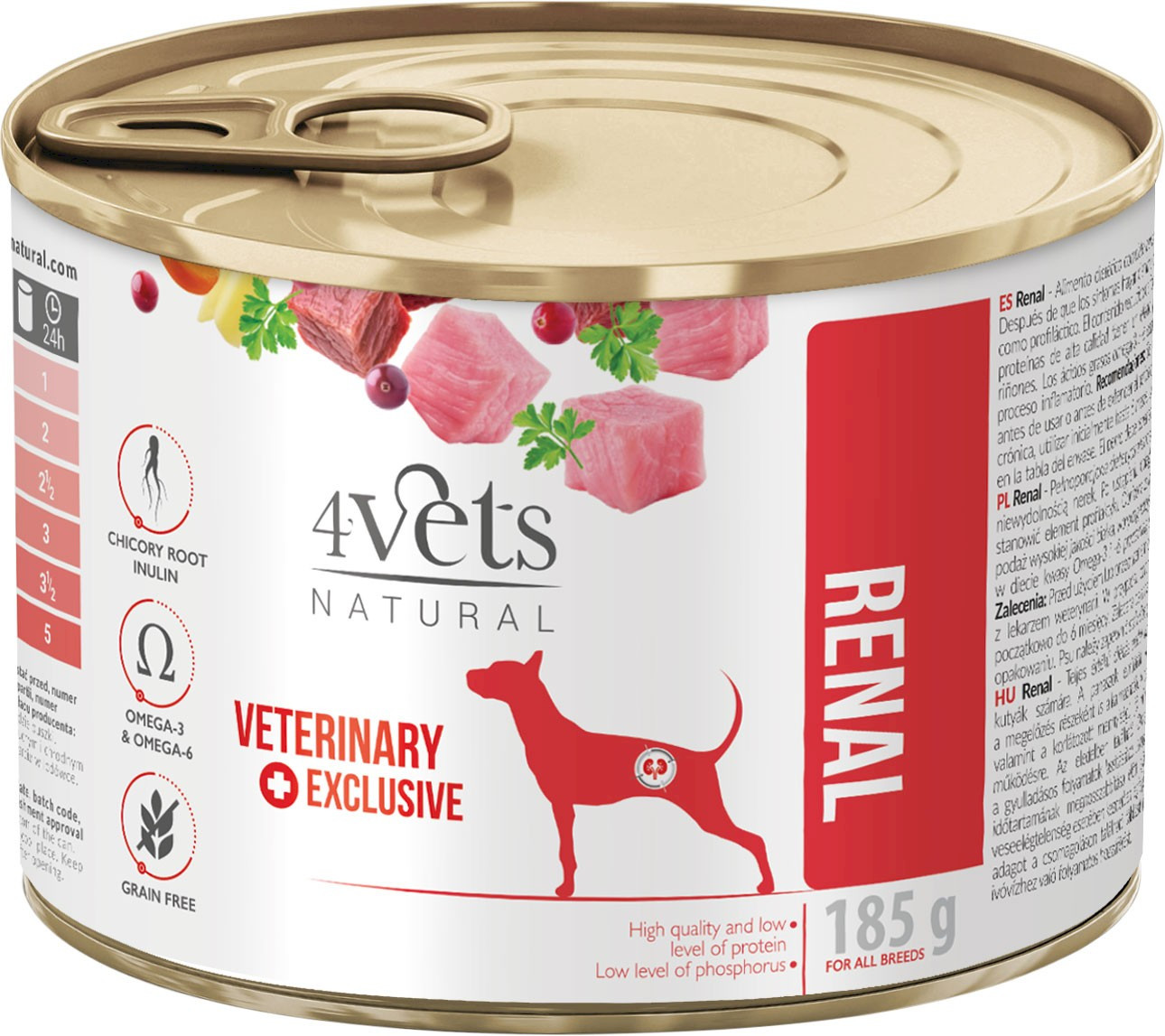 4Vets Natural Renal adult 185 g
