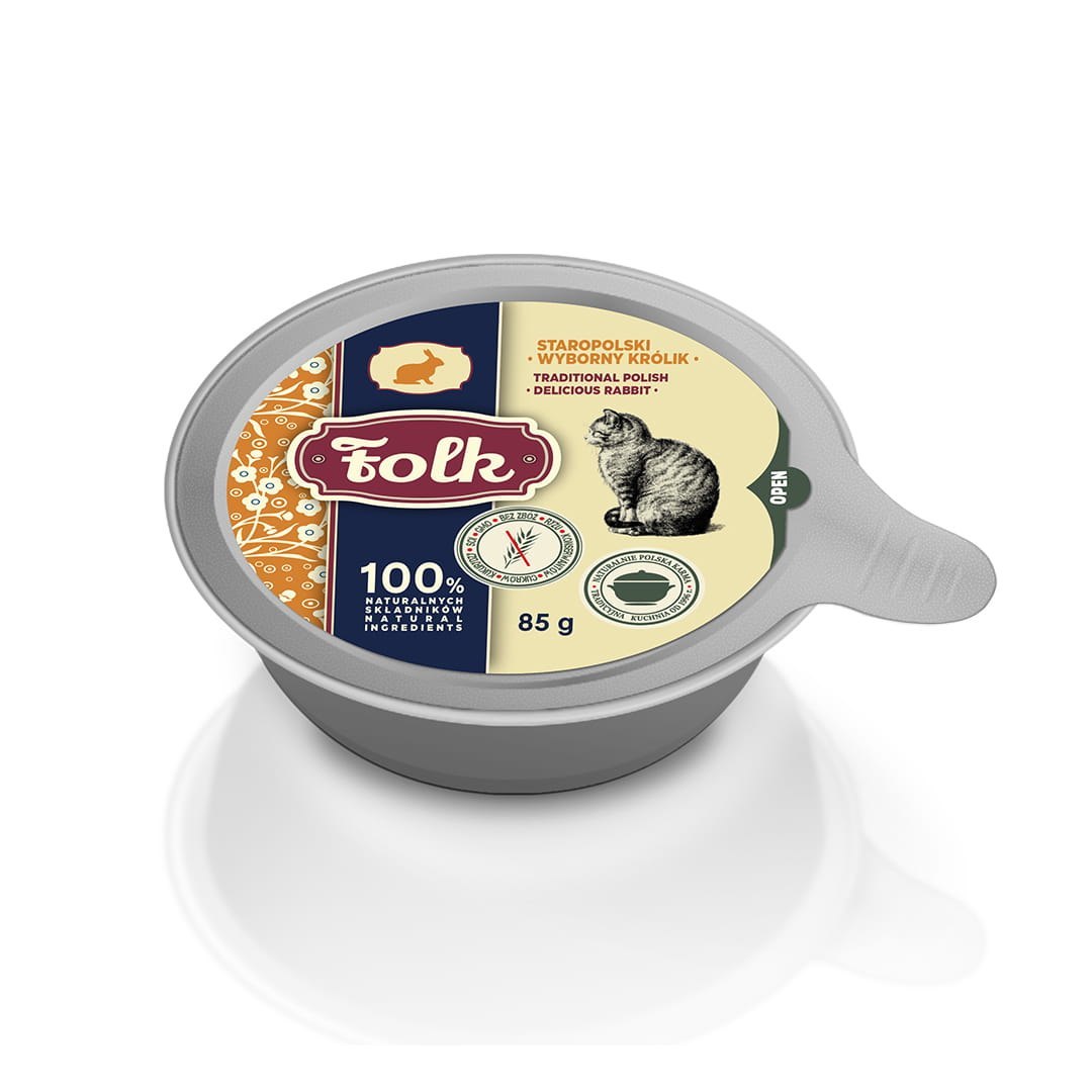 Folk Staropolski Wyborny Sensitive królik adult 85 g