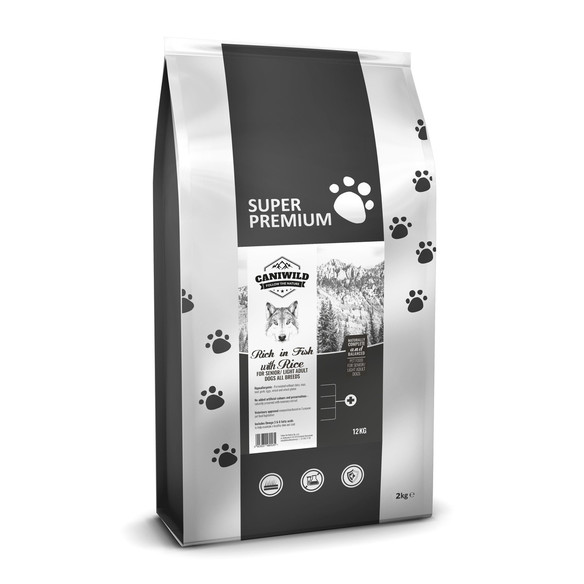 Caniwild ryba senior 12 kg