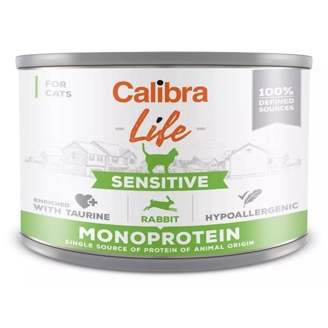 Calibra Life Sensitive królik adult 200 g