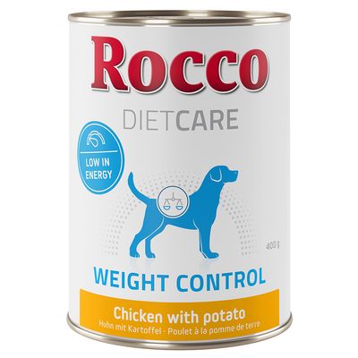 Rocco Diet Care Weight Control kurczak z ziemniakami adult 400 g × 24