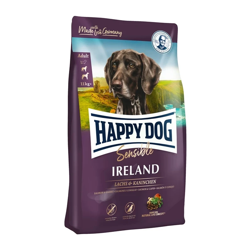 Happy Dog Sensible królik, łosoś adult 1 kg