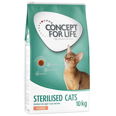Concept for Life Sterilised łosoś adult 10 kg × 2