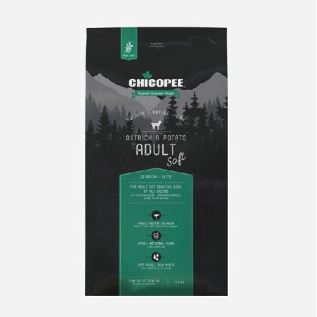 Chicopee Holistic Soft struś adult 12 kg