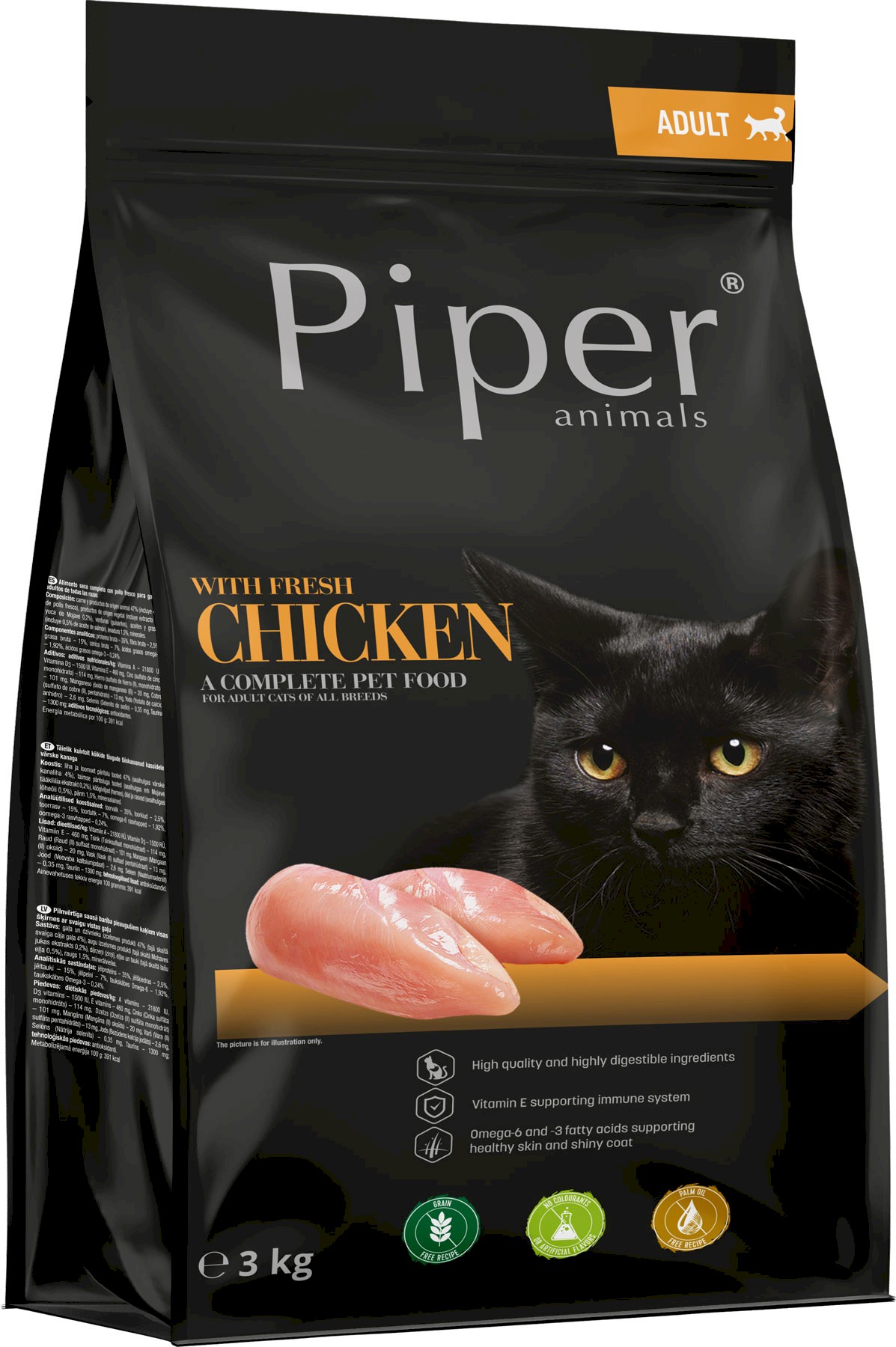 Dolina Noteci Piper Animals kurczak adult 3 kg