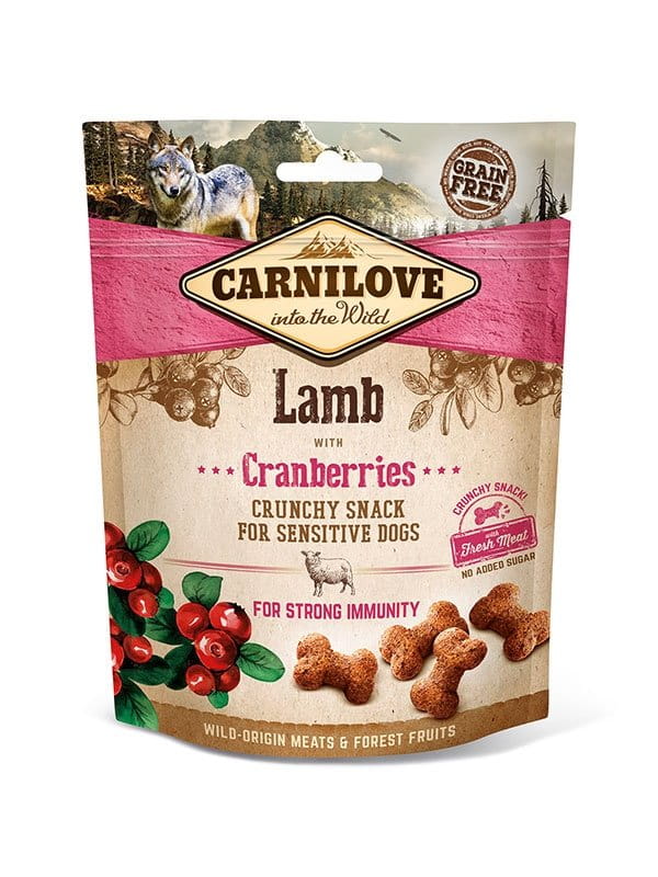 Carnilove Snack jagnięcina z żurawiną 200 g