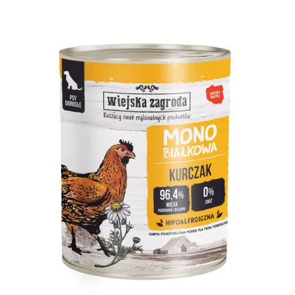 Wiejska Zagroda Monoprotein kurczak 800 g