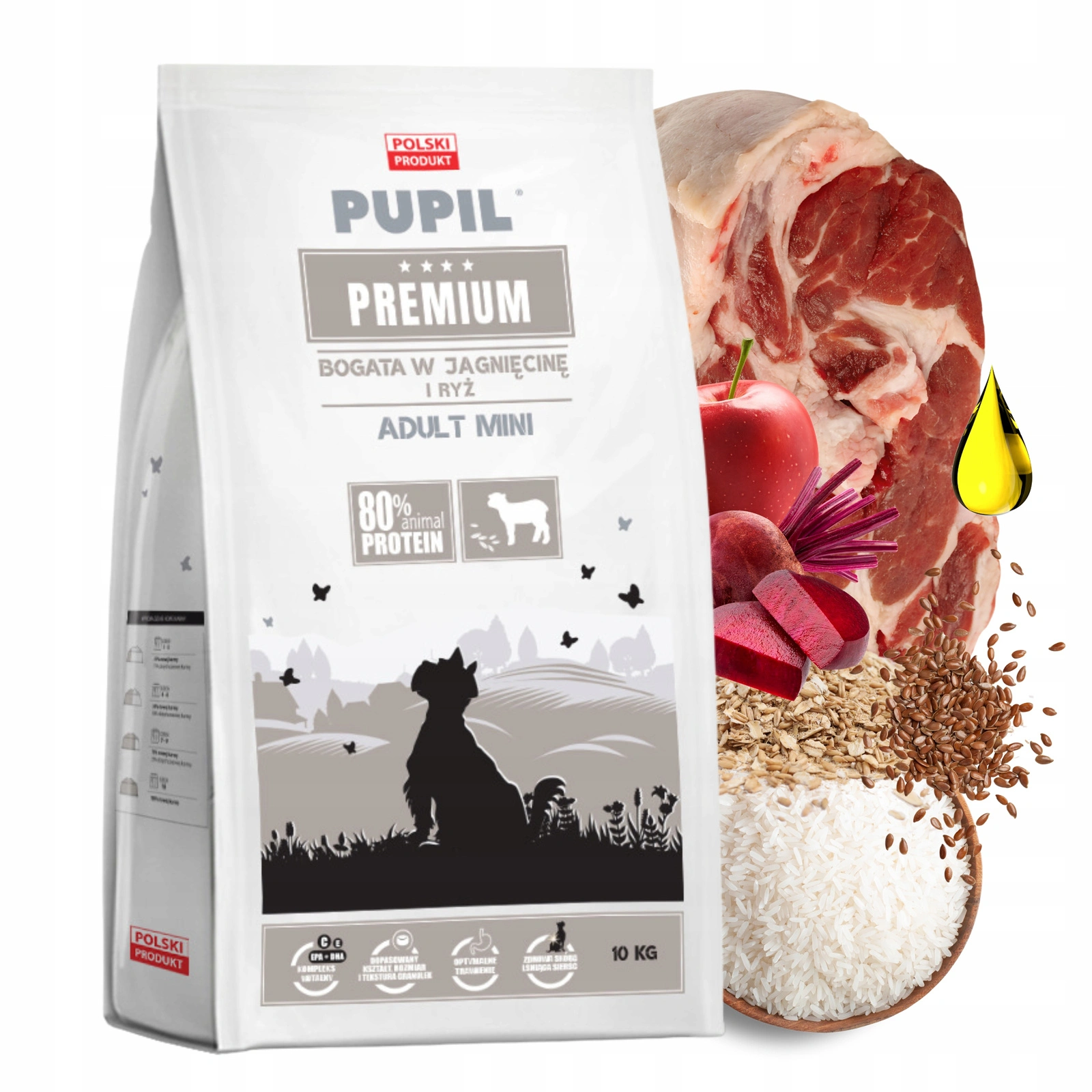 Pupil Premium jagnięcina adult małe rasy 10 kg