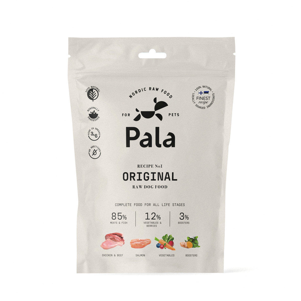 Pala Original kurczak, wołowina, łosoś 400 g