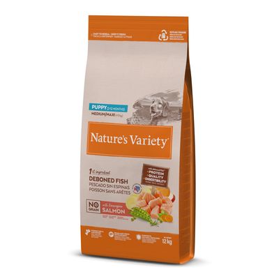 Nature's Variety No Grain łosoś puppy 12 kg