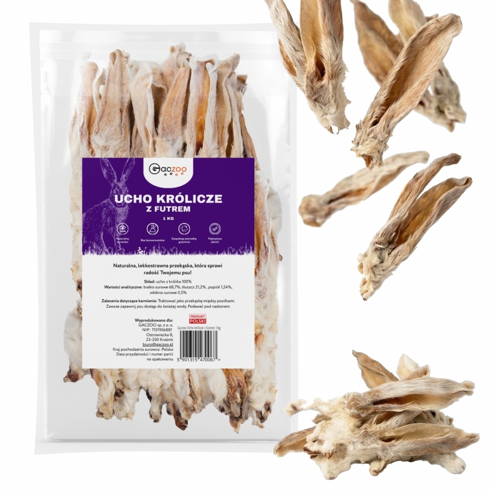 Gaczoo królik 1 kg