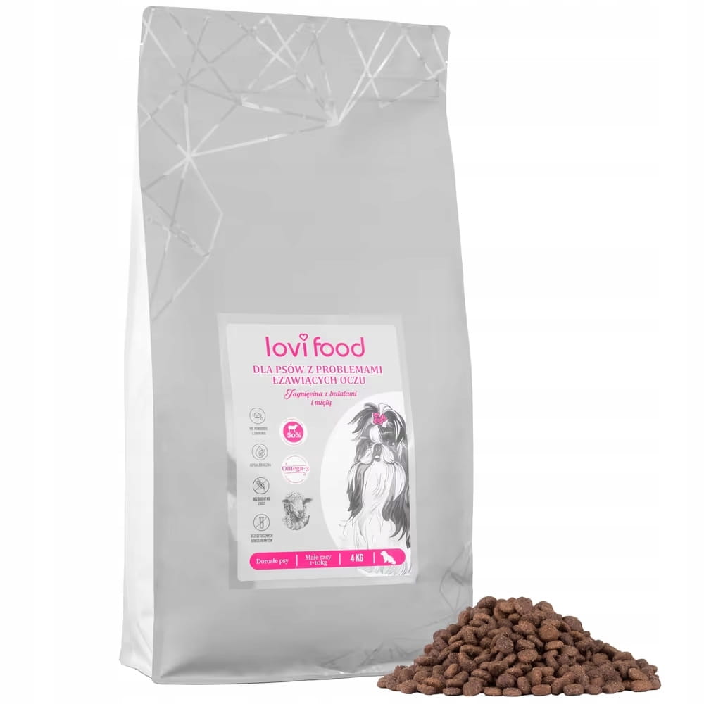 Lovi Food jagnięcina z batatami małe rasy 4 kg