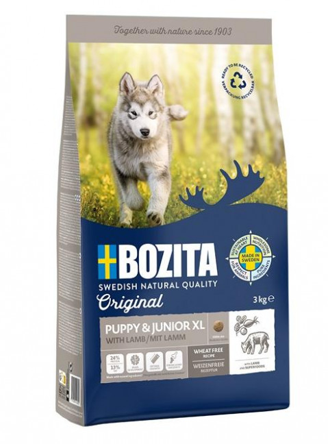 Bozita Original jagnięcina junior duże rasy 12 kg