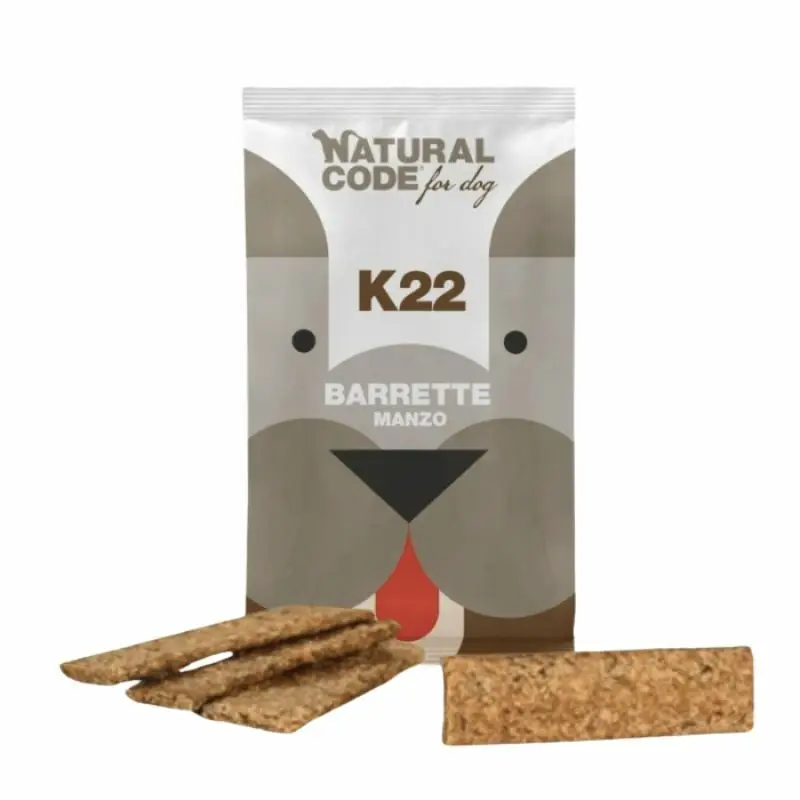 Natural Code Dog Snack wołowina 25 g × 4