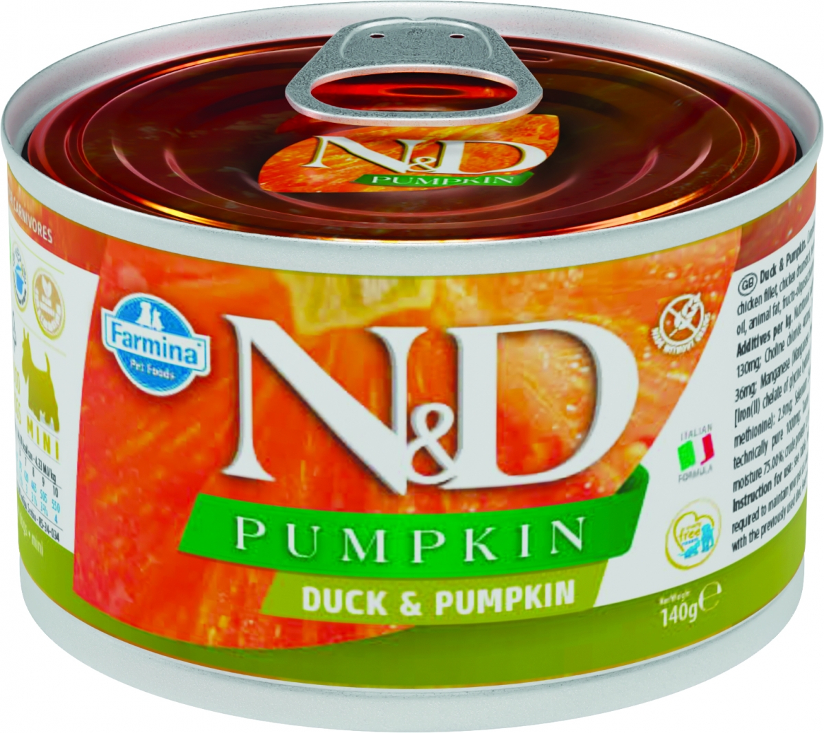 Farmina N&D kaczka adult małe rasy 140 g