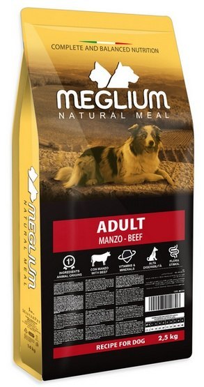 Meglium wołowina adult 2,5 kg