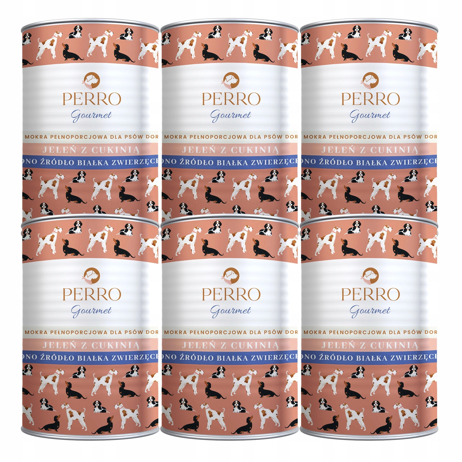 Perro Gourmet jeleń adult 400 g × 6