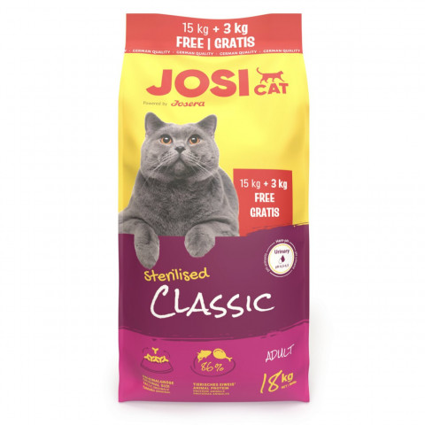 Josera JosiCat Sterilised drób adult 18 kg