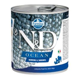 Farmina N&D Ocean śledź, krewetki adult 285 g