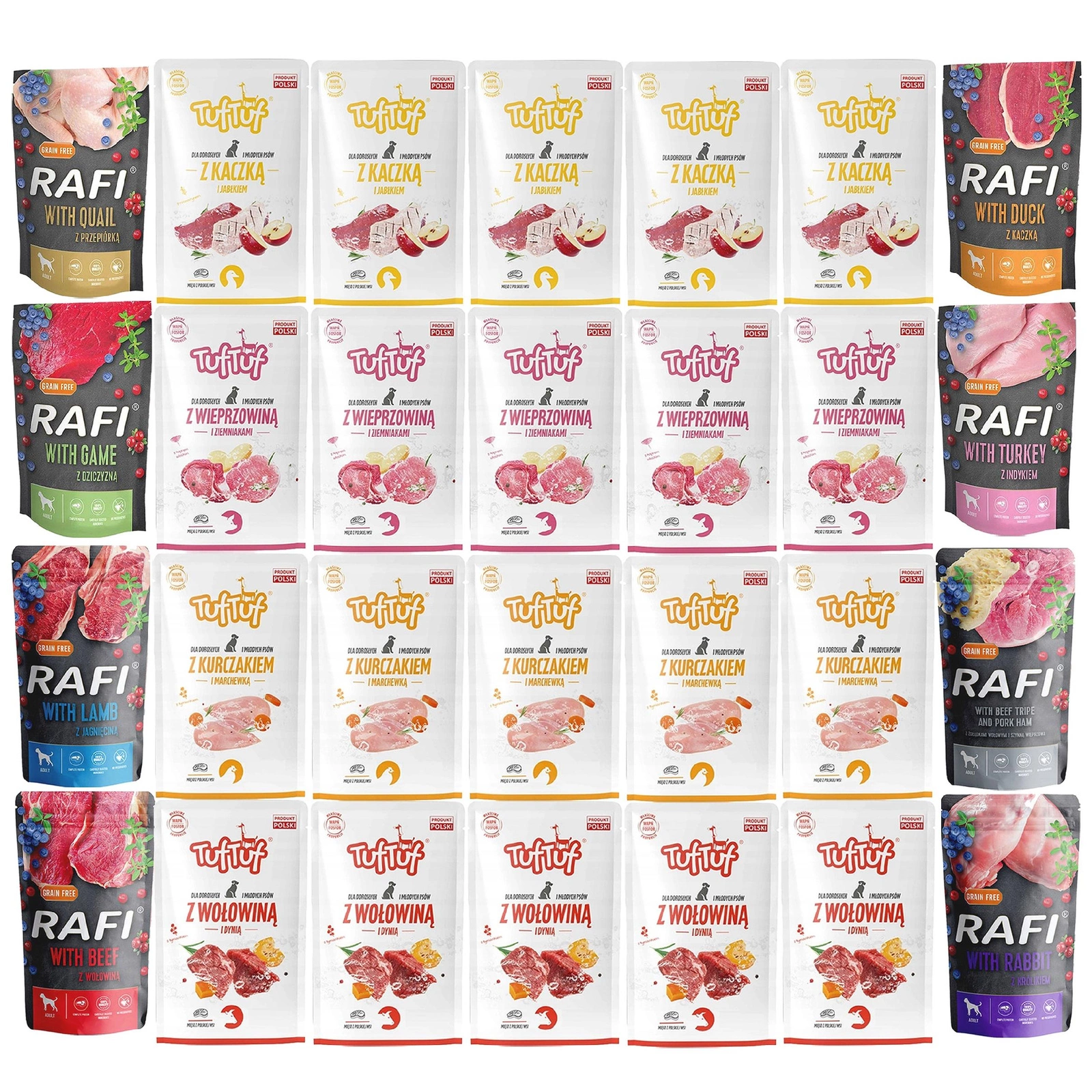 Rafi Tuf Tuf 500 g × 28
