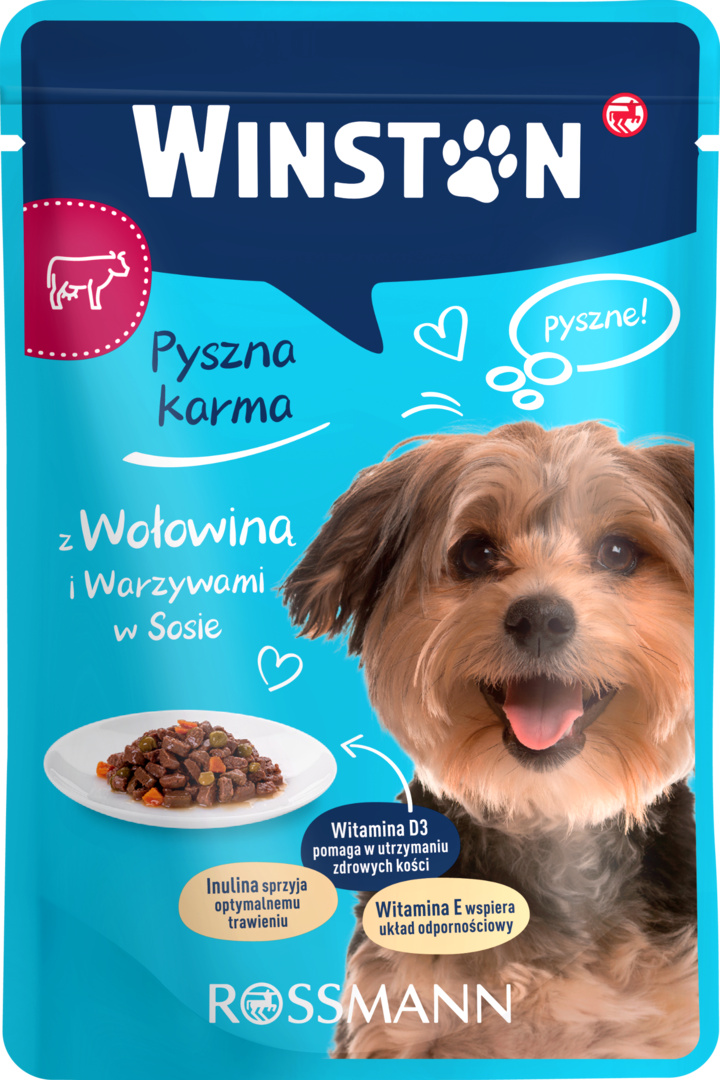 Winston wołowina adult 100 g