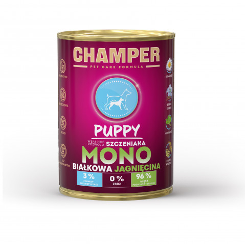 Champer Puppy jagnięcina puppy 400 g