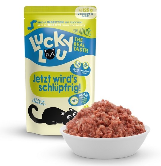 Lucky Lou Lifestage owady, wołowina adult 125 g