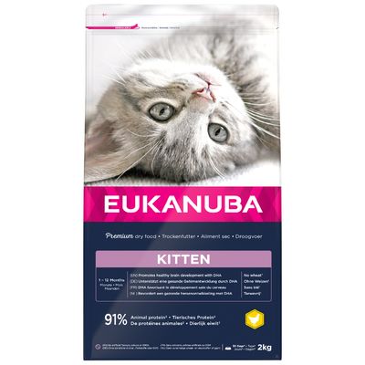 Eukanuba Healthy Start kitten 2 kg × 3