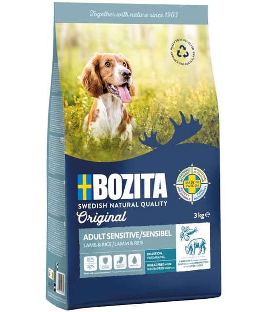 Bozita Original jagnięcina adult 3 kg × 2