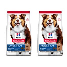 Hill's Science Plan jagnięcina senior średnie rasy 14 kg × 2