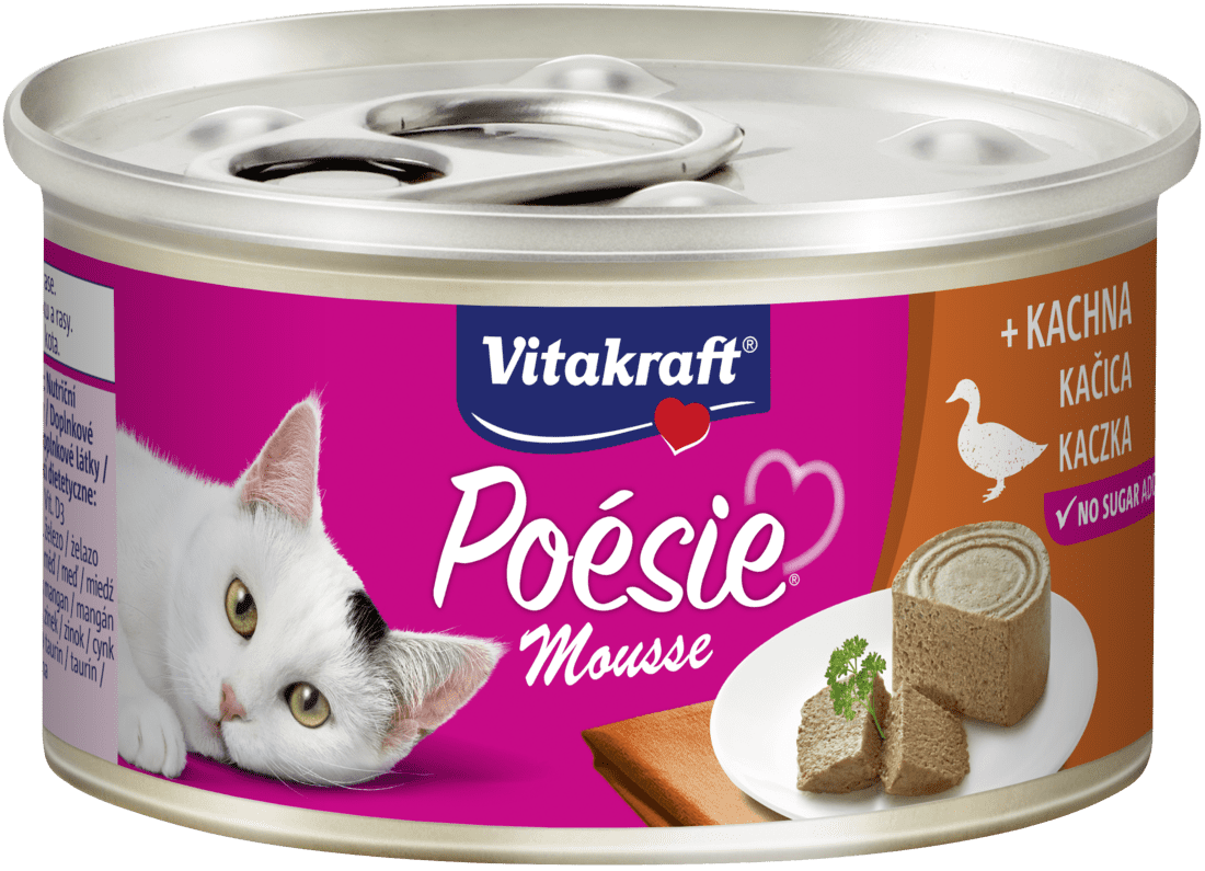 Vitakraft Poesie kaczka pasztet 85 g