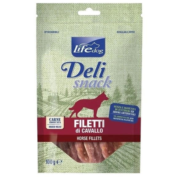 Life Dog Deli Snack konina 100 g