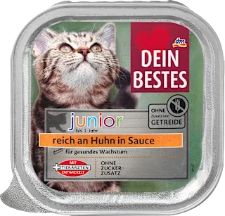 Dein Bestes kurczak w sosie kitten 100 g