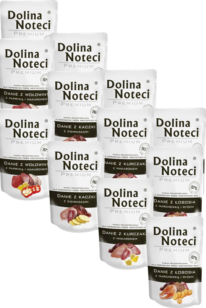 Dolina Noteci mix smaków małe rasy 100 g × 12