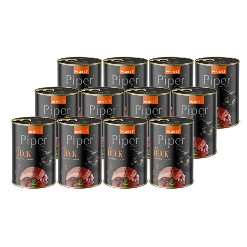 Piper Animals kaczka adult 400 g × 12