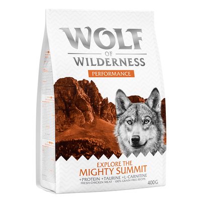 Wolf of Wilderness Explore The Mighty Summit kurczak adult 400 g