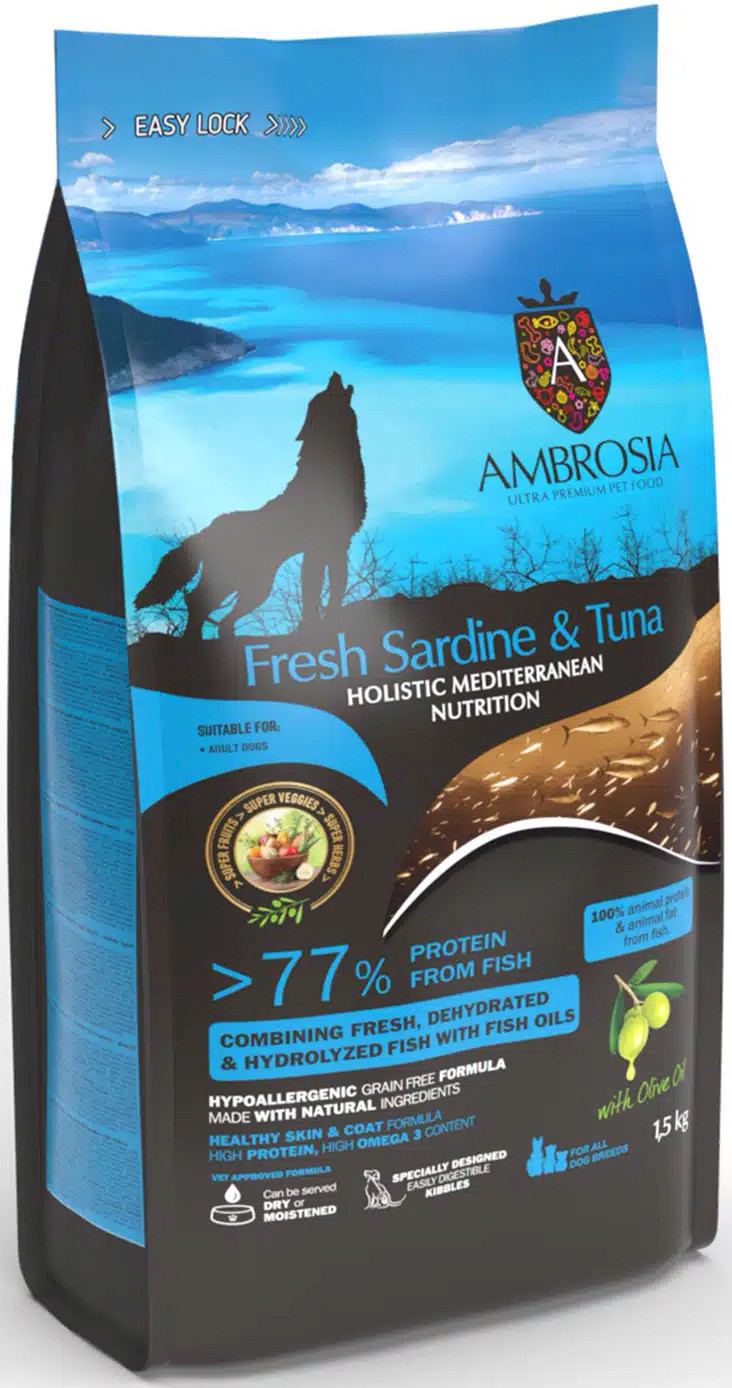 Ambrosia Mediterranean sardynka, tuńczyk adult 5 kg