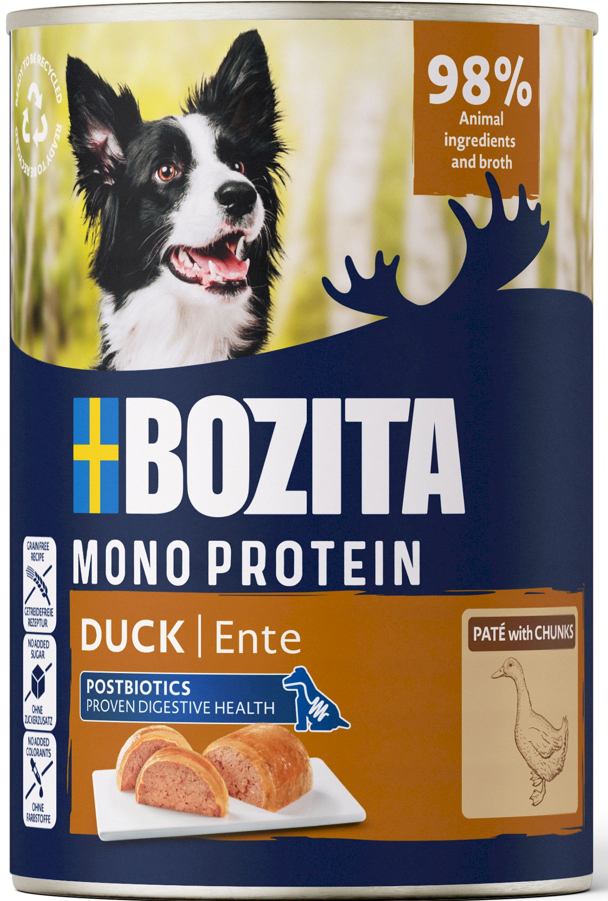 Bozita Mono Protein kaczka adult 400 g