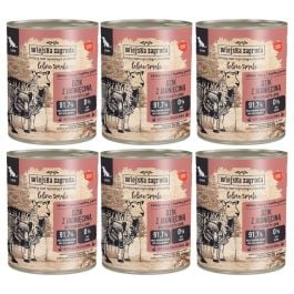 Wiejska Zagroda Leśne Smaki dzik, jagnięcina senior 800 g × 6